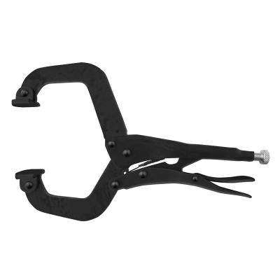 Svejsetang D8 forskudt C-klemme med runde tryksko (280 mm / 11